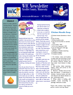 2016-17 Winter Newsletter