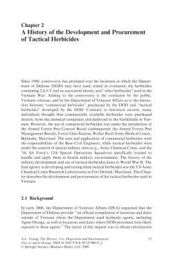 A History of the Development and Procurement of Tactical