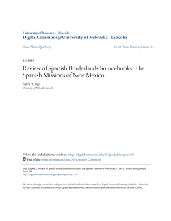 Review of Spanish Borderlands Sourcebooks