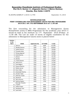 Banarsidas Chandiwala Institute of Professional Studies Plot No