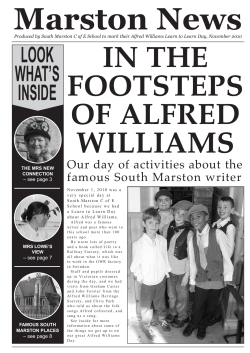 a newspaper - Alfred Williams Heritage Society