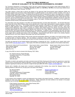 NOTICE OF PUBLIC HEARING and