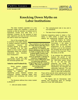 Knocking Down Myths on Labor Institutions