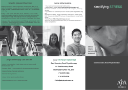 Simplifying Stress