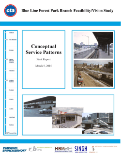 Conceptual Service Patterns &ndash; Final Report, March 2014