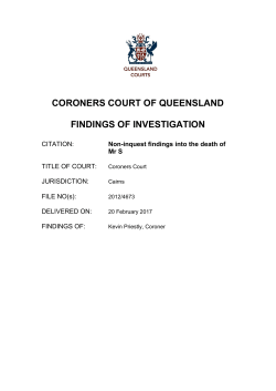 PDF, 231KB - Queensland Courts