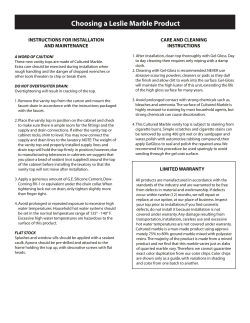 english - Leslie Marble Products