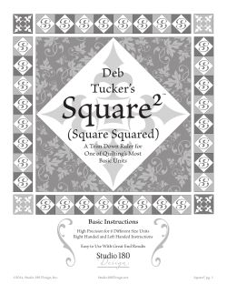 Deb Tucker`s (Square Squared)