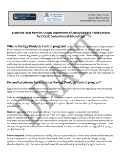 Fact Sheet - Eggs