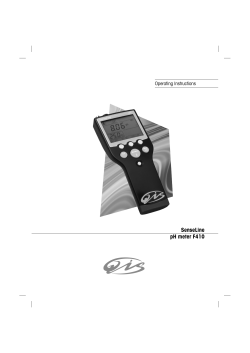 SenseLine pH-meter