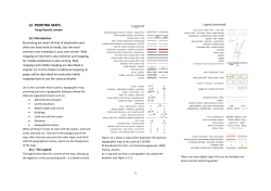 Printing Maps - International Map Year
