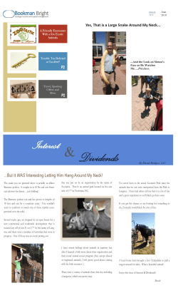 Bookman Bright Newsletter