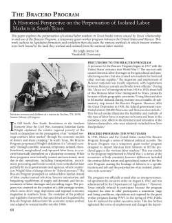 A Historical Perspective on the Perpetuation of