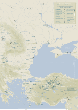 Celtic names and La T&egrave;ne material in Anatolia, the eastern Balkans