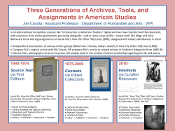 Introduction to American Studies