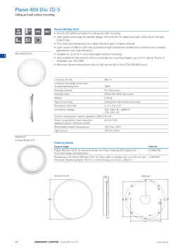 Planet 400 Disc CG-S