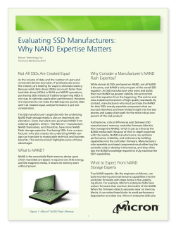 Evaluating SSD Manufacturers