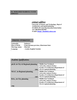 contact address - Badya and AL-Estidama For Building Consultancy