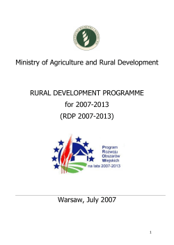 RDP 2007-2013