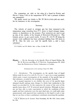 On the Anomaly in the Specific Heat of Liquid Helium