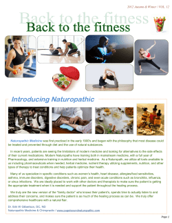 Introducing Naturopathic