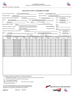Hosting Agreement - Heartland Soccer