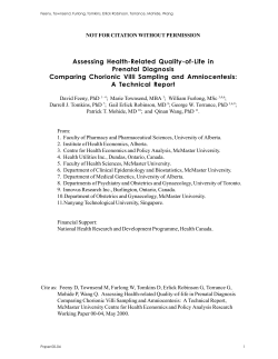 Available as a PDF. - Centre for Health Economics and Policy Analysis