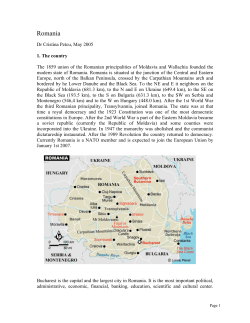 The 1859 union of the Romanian principalities of Moldavia and