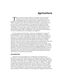 Agriculture
