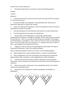 Practice questions for test 2