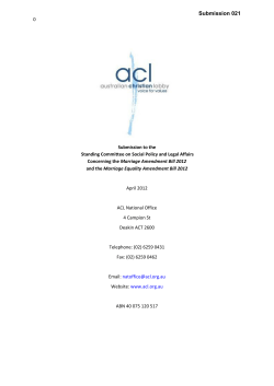 australian christian lobby Submission 021