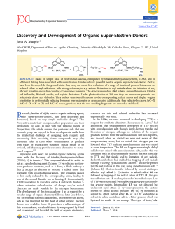 Discovery and Development of Organic Super