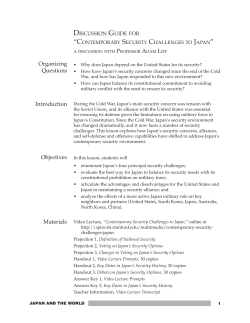 Discussion Guide - Freeman Spogli Institute for