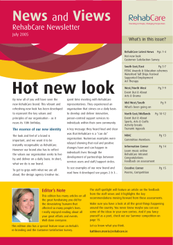 July 2005 - RehabCare