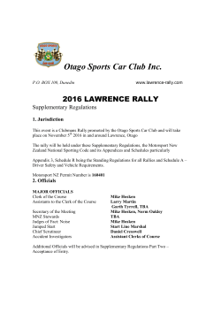 Otago Sports Car Club Inc.