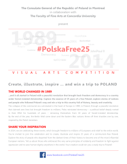 Create, illustrate, inspire &hellip; and win a trip to POLAND