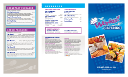 To TheWorks (drop-off catering) menu