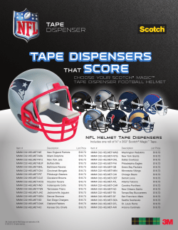 tape dispensers score tape dispensers