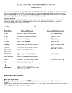 MRI-177AN Instructions English