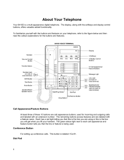 About Your Telephone