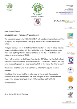 Red Nose 2017 - Hazeldene Lower School