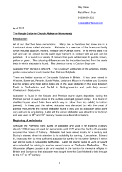 Alabaster (PDF of handout)