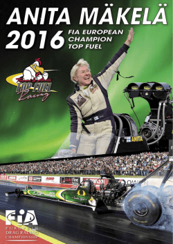 Top Fuel Racing Team brochure