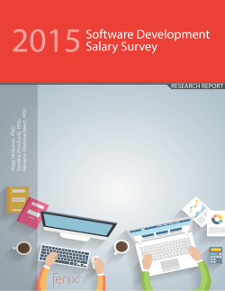 Software Development Salary Survey