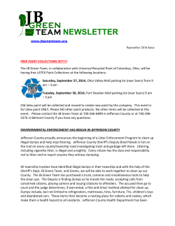 newsletter - JB Green Team