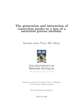 The generation and interaction of convection modes in a box of a