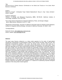 Patrick M. Ferree2,*, Christopher Fang2, Mariah Mastrodimos2