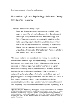 Normative Logic and Psychology