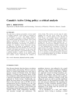 Canada`s - Oxford Academic