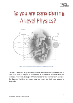 Physics - St. Ignatius College